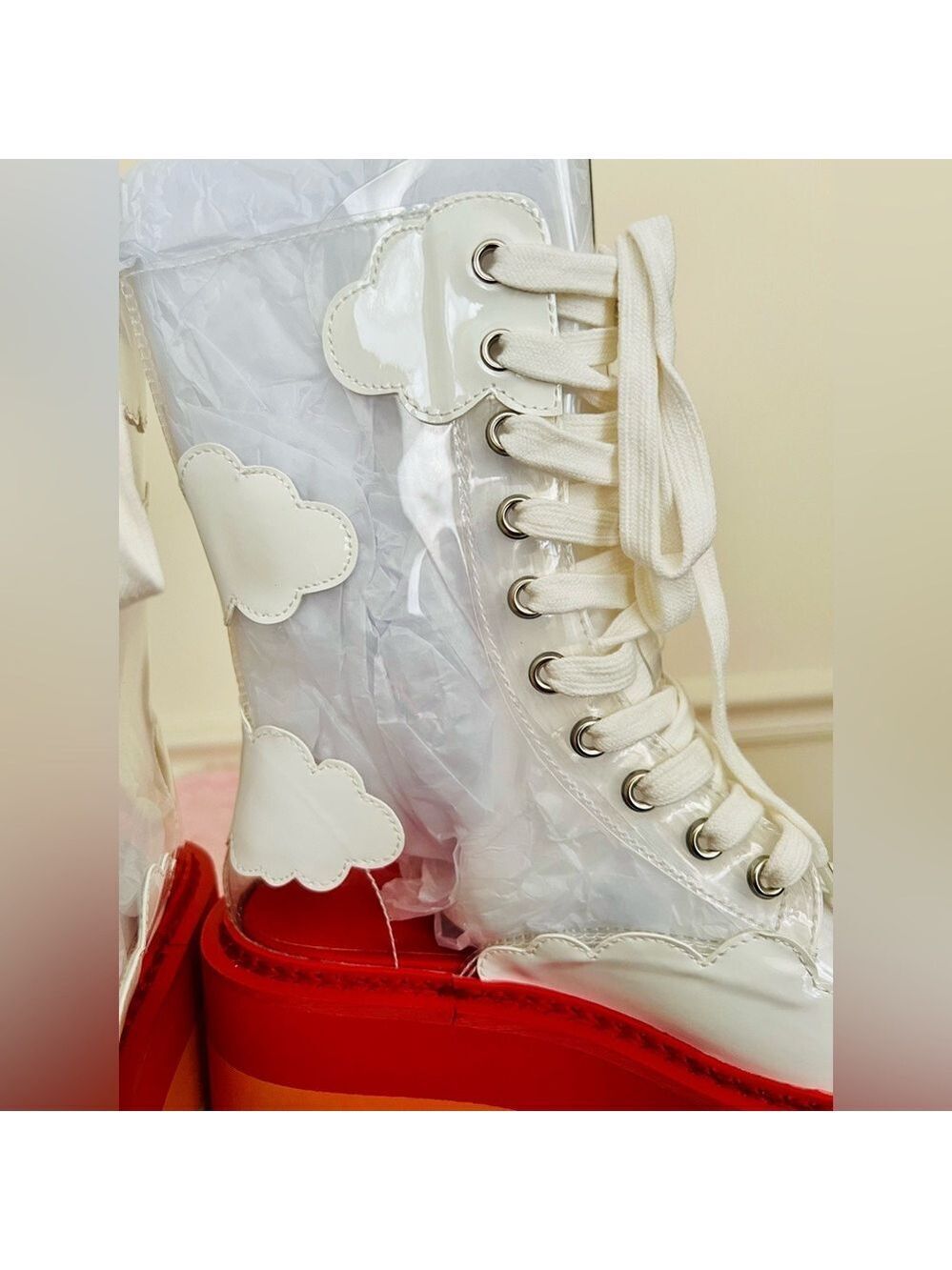 Dolls Kill Current Mood Platforms Size 6 - Picture 5 of 16